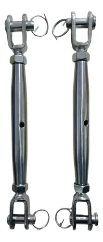Tensor Tubular Inoxidable M-12 Aisi-316 Grillete/grillete - Imagen 2