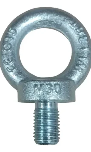 Perno Ojo Con Tope Para Maquinaria M-30 Hilo Métrico (2 Un)