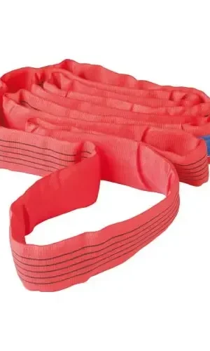 Eslinga Tubular Sin Fin 5ton 4 Metros Roja F/s 7:1