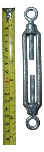 Tensor Ojo-ojo Galvanizado (12un) 5/16 Para Cable