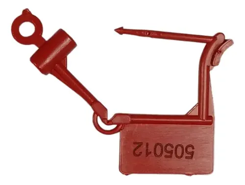 Sello Carro De Paro 100 Un Rojo Numerado
