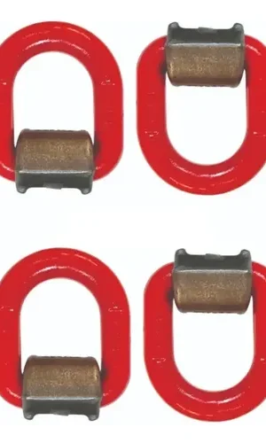 Pack 4 Cancamo Soldable D-ring Gr80 2.000kg (4 Unidades)