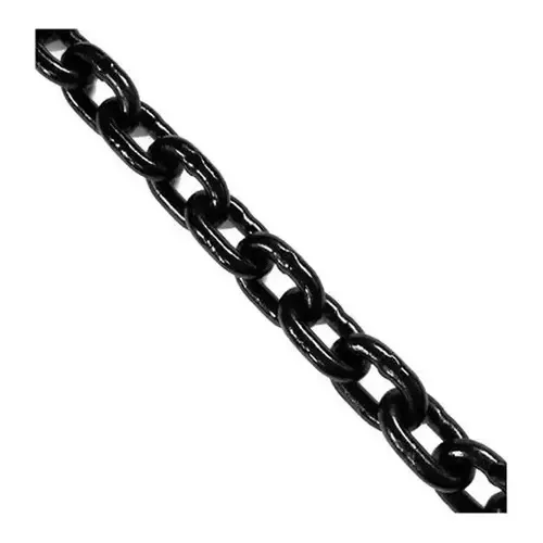 Cadena Negra Eslabon Corto Grado 80 Tramo 10mm X 6mt 3.2 Ton - Imagen 2