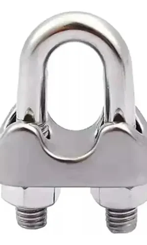 Prensa Abrazadera Inoxidable 3/8 Para Piola 10mm Pack 10un