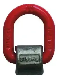 Pack 4 Anilla Soldable De Transporte D-ring Gr80 3ton (4un) - Imagen 2