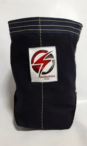 Bolso Morral Porta-herramientas De Lona 35cms