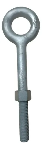 Pack 4 Cáncamo Ojo Forjado 5/8 X 6 Galv. Y Tuerca Mod. G291