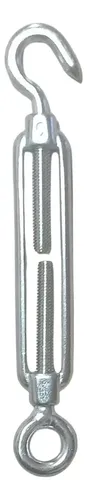 Tensor Ojo Gancho Inoxidable De 1/4 6mm (4un) Aisi-316 - Imagen 2