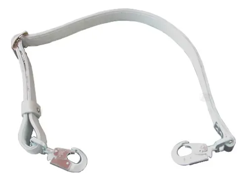 Estrobo Liniero De Cuero Cromo Regulable 1.8mts - Imagen 3