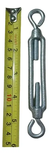 Tensor Ojo-ojo Galvanizado (20un) 1/4 Para Cable