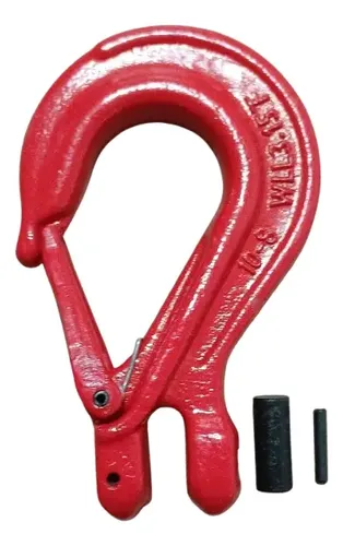 Pack 4 Gancho De Seguridad De 10mm C/ Seguro Simple Forjado - Imagen 3