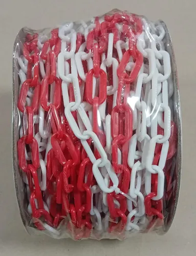 Cadena Delimitadora De Seguridad Plástica 6mmx50mt Rojo/blan - Imagen 3