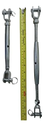 Tensor Tubular Inoxidable M-12 Aisi-316 Grillete/grillete - Imagen 3