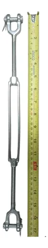 Tensor Inoxidable Grillete-grillete 3/8 X 6 Aisi-316 - Imagen 3
