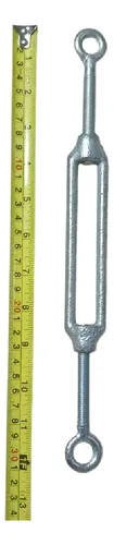 Tensor Ojo-ojo Galvanizado (15un) 3/8 Para Cable - Imagen 2