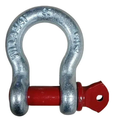 Pack 4 Grillete G-209 Tipo Lira 3/4 (4.75 Ton) Forjado (4un) - Imagen 3