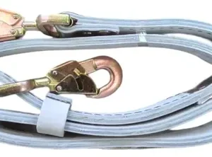 Estrobo Liniero De Cuero Cromo Regulable 1.8mts