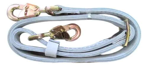 Estrobo Liniero De Cuero Cromo Regulable 1.8mts