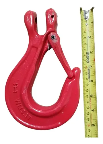Pack 2 Gancho De Seguridad 13mm Seguro Simple Forjado A-339 - Imagen 3