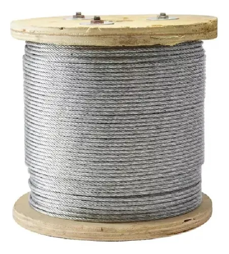 Piola Cable De Acero 3/8 (10mm) Galvanizado 6x19 Af 30 Mts - Imagen 6