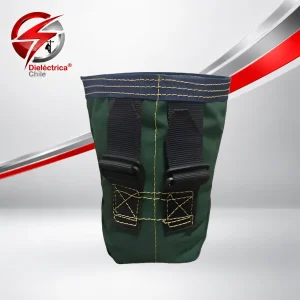 Bolso Morral Porta-herramienta Lona 35cm Hebilla Dieléctrica