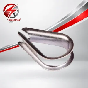 Guardacabo Tipo Americano 100 Un 1/8 (3mm) Galvanizado
