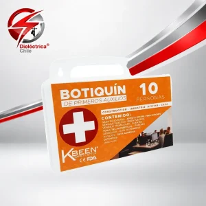 Pack De 6 Botiquín Primeros Auxilios 10 Personas (6un)