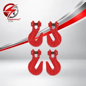 Pack 4 Gancho Trabador De Cadena 3/8 (10mm) Grado 80 (4un)
