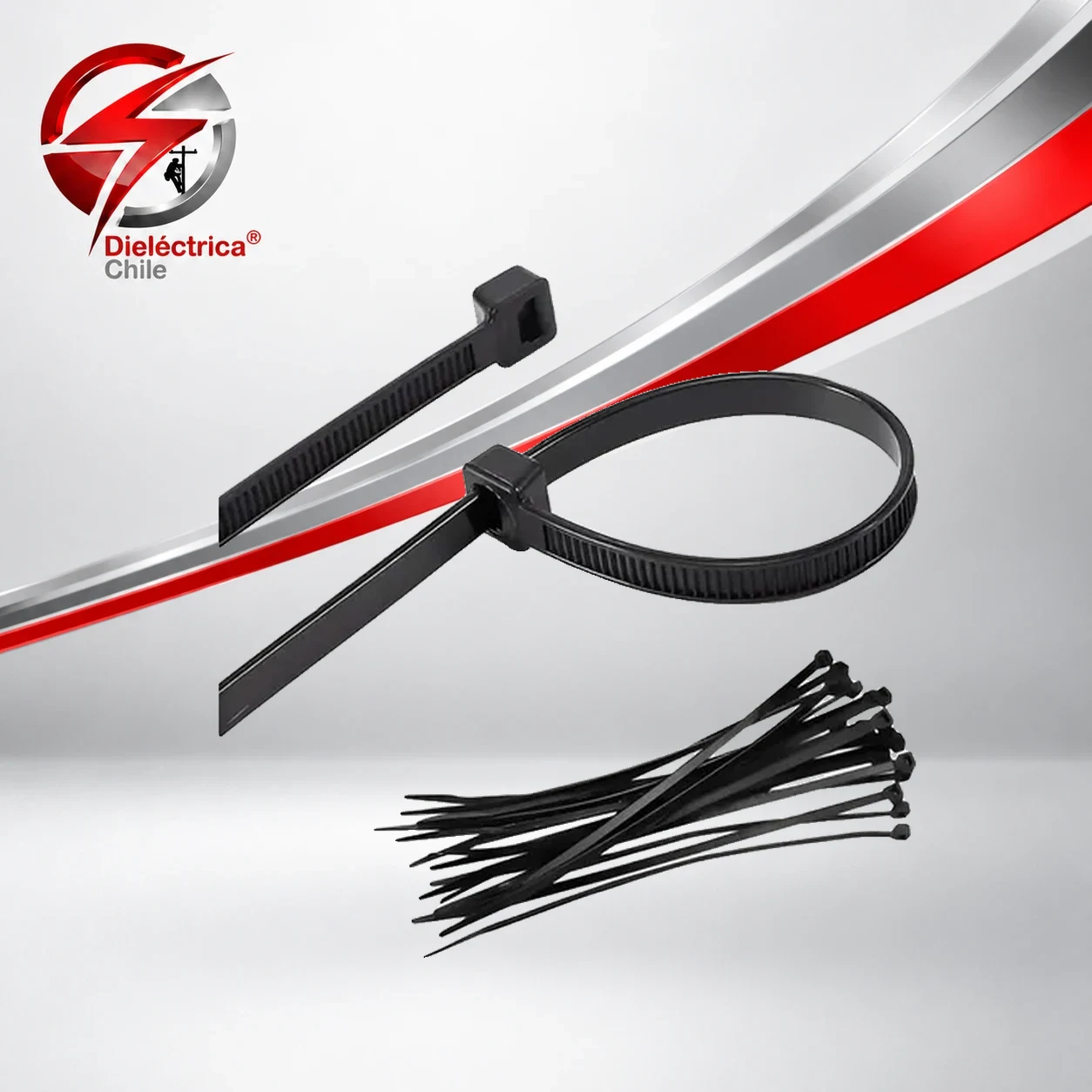 Amarra Cables, Amarras Eléctricas Nylon66 1000mm X 9mm 50un