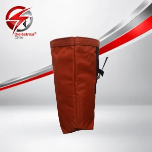Bolso Morral Porta-herramientas Lona Impermeable Rojo 35cms