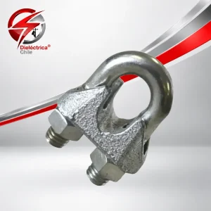 Prensa Crosby Abrazadera 1/8 Piola 3mm Pack 200 Un