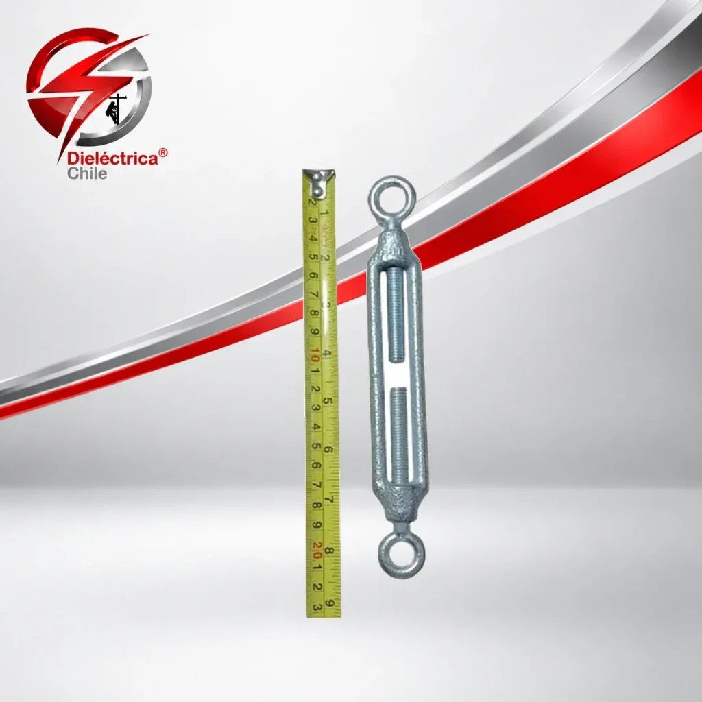 Tensor Ojo-ojo Galvanizado (15un) 3/8 Para Cable