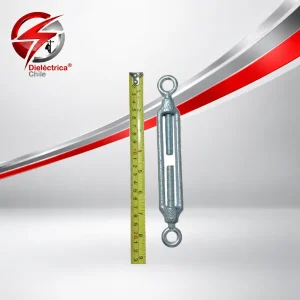 Tensor Ojo-ojo Galvanizado (15un) 3/8 Para Cable