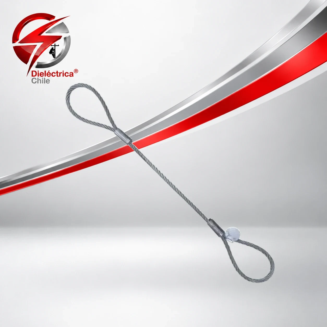 Estrobo De Acero Ojo/ojo 1/2 X 1.2 Mts 2.2ton Galvanizado