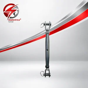 Tensor Tubular Inoxidable M-12 Aisi-316 Grillete/grillete
