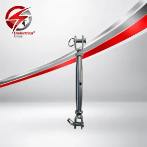 Tensor Tubular Inoxidable M-10 Aisi-316 Grillete/grillete